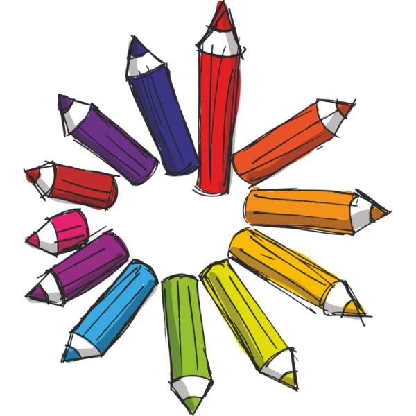 Карандаш на прозрачном фоне