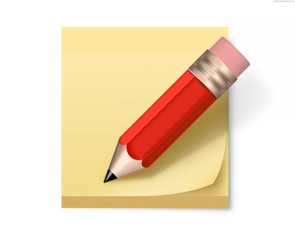 Стикеры карандашом