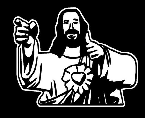 Иисус мультяшный