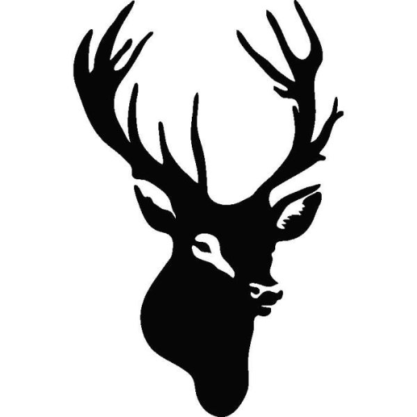 Растровый олень