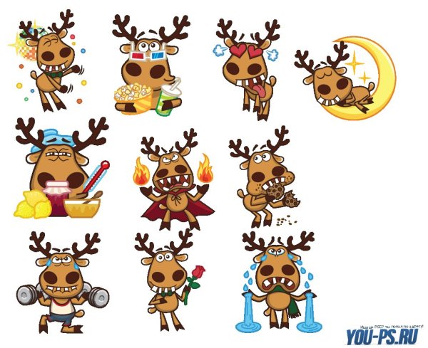 Олень из подслушано