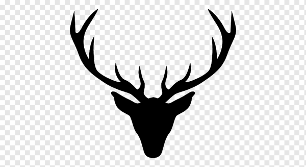 Силуэт оленя