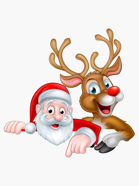 Рудольф олень Санты