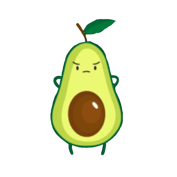 Авокадо из мультика