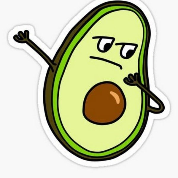 Авокадики рисунок