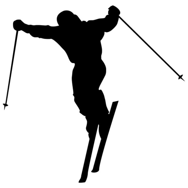 Лыжник вектор