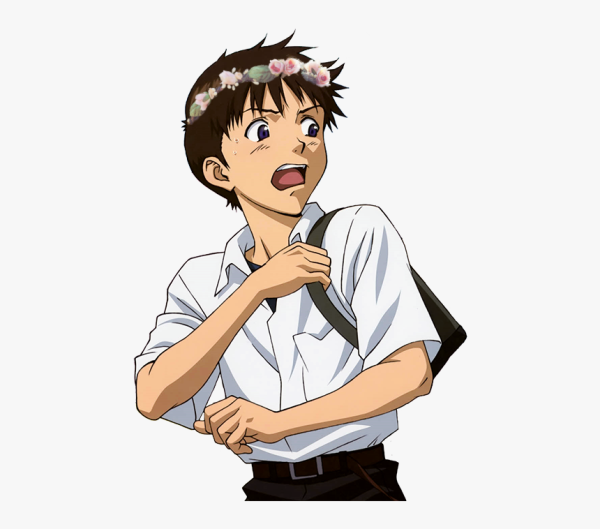 Синдзи испуган