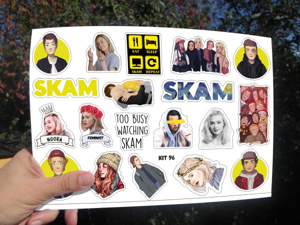 СКАМ наклейки