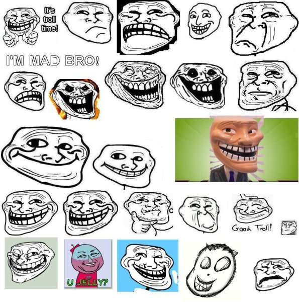 Персонажи Тролль фейс