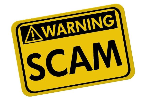 Scam табличка