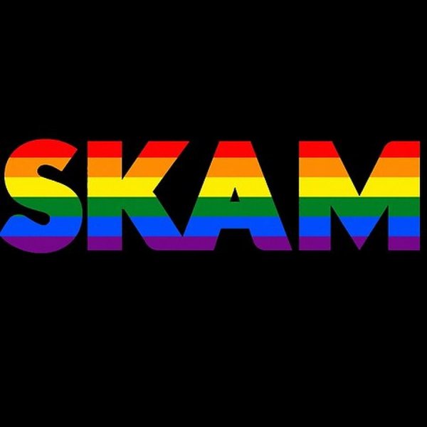Skam надпись