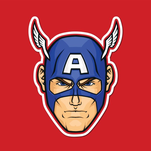 Стикеры Марвел