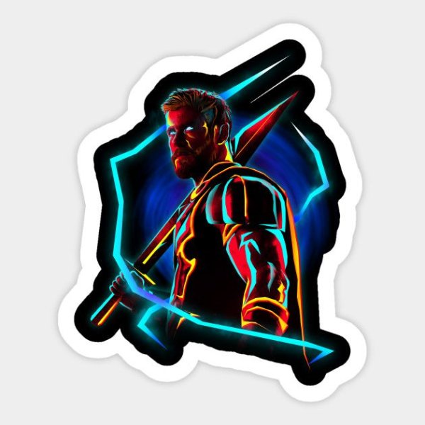 Крутая наклейка тор