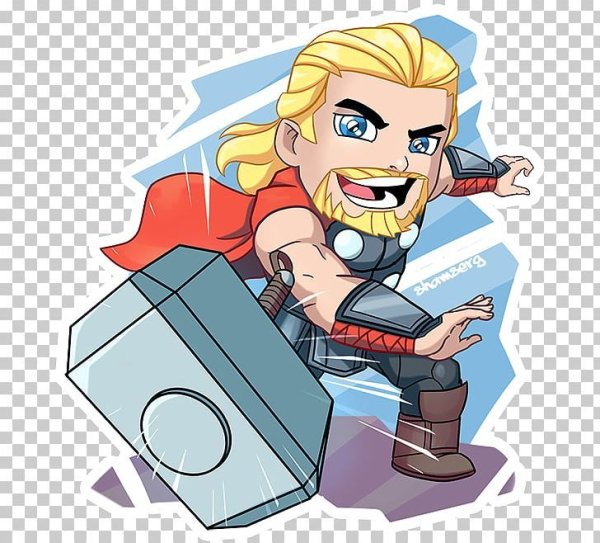 Чиби тор Марвел