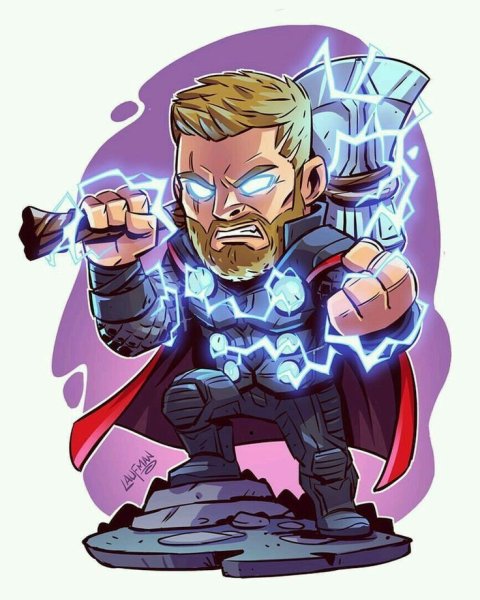 Дерек Лауфман Марвел Чиби