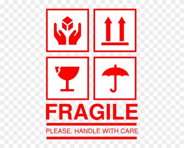 Fragile Handle Care лого