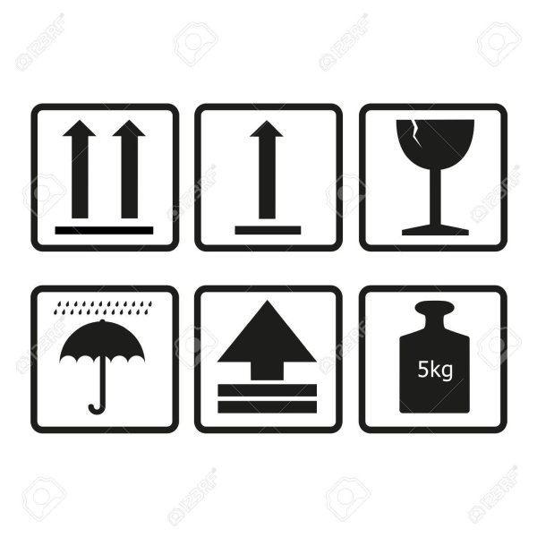 Пиктограммы на коробке