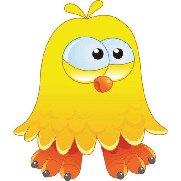 Цыпленок стикер