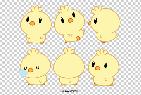 Цветные цыплята Пасха