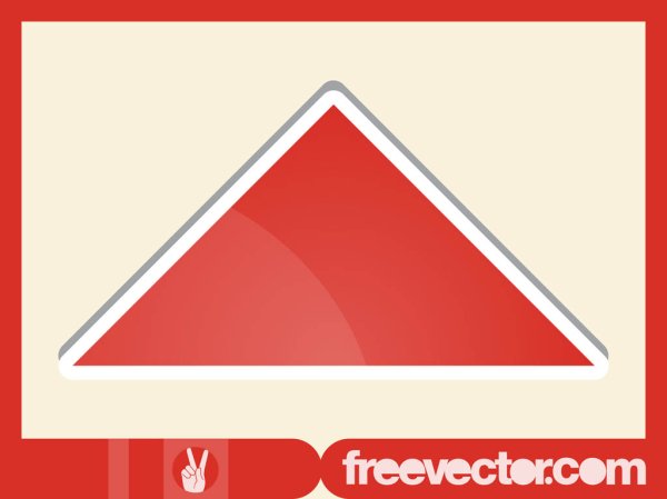 Треугольные наклейки