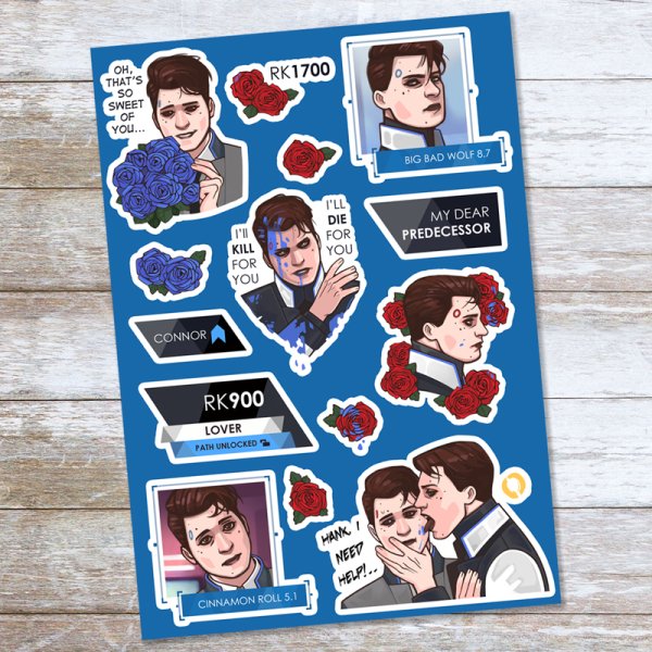 Стикеры Детройт