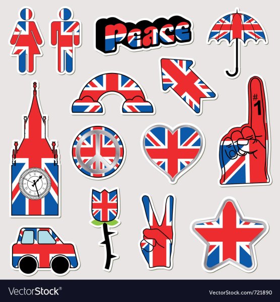 Наклейки на английском