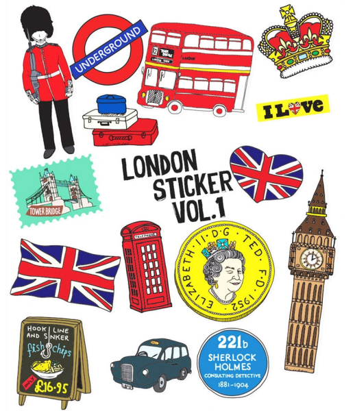 Стикеры Лондон