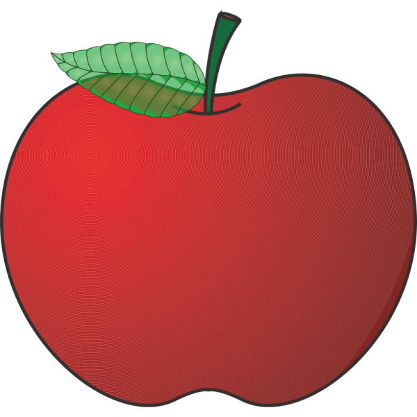 Яблоко маркировка для детского сада