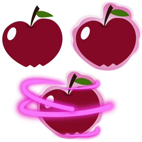 Этикетка фруктов яблоко