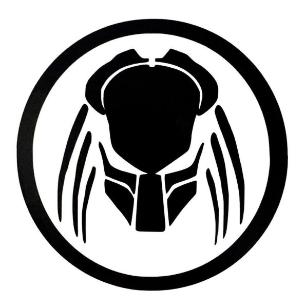 Наклейка хищник Predator
