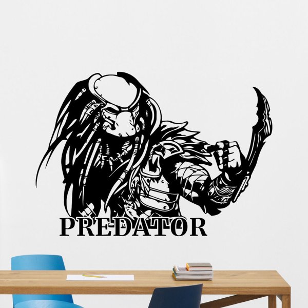 Наклейка Predator на авто Predator
