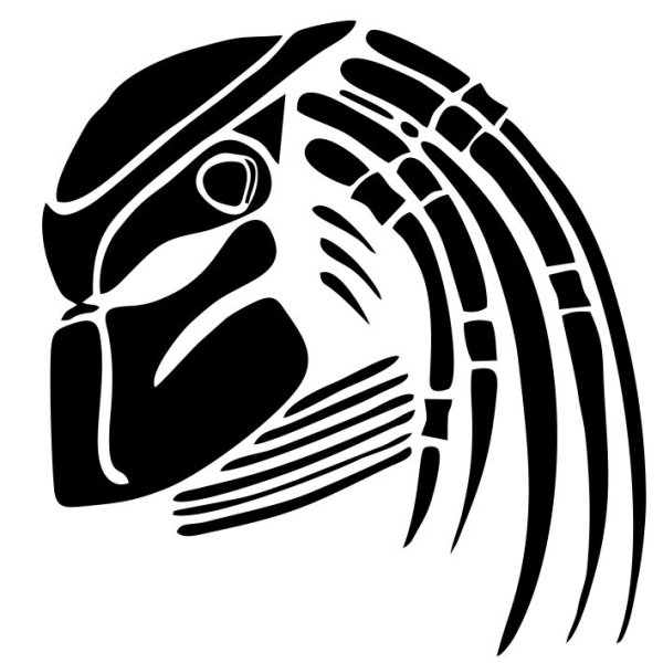 Наклейки на авто Predator