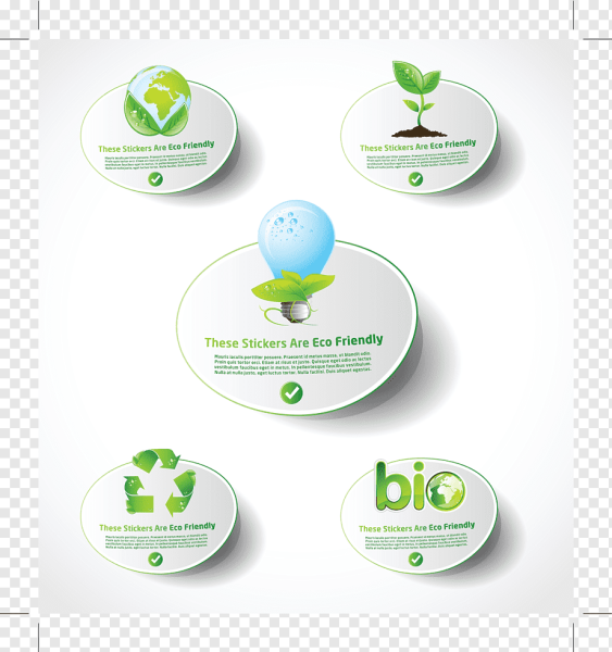 Наклейка эко