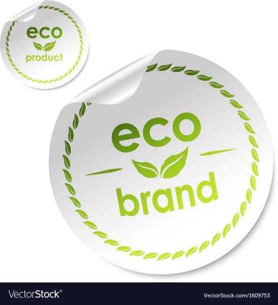 Наклейка эко