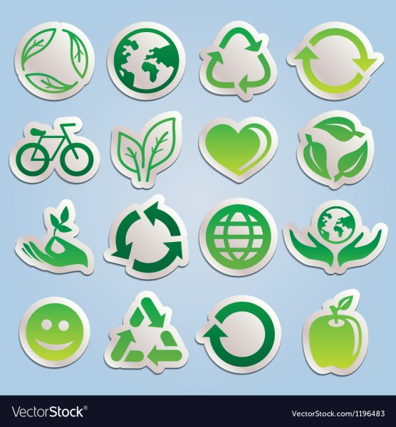 Экологические Стикеры