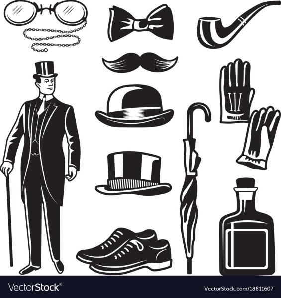 Шляпы джентльменов для детей