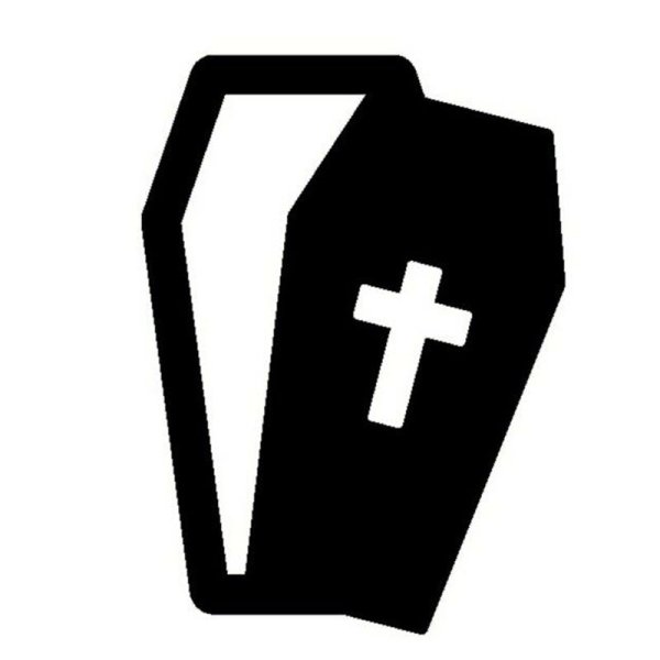 Стикер гробик