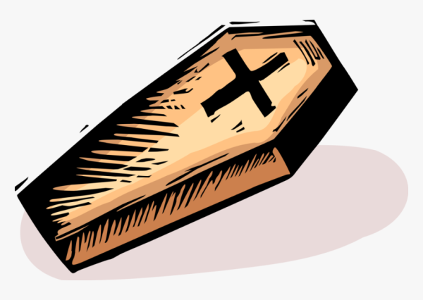 Мультяшный гробик