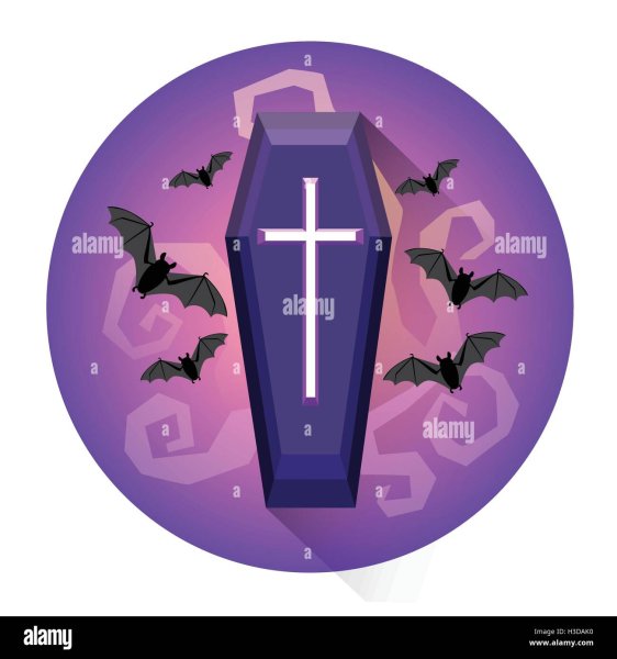 Мультяшный гроб