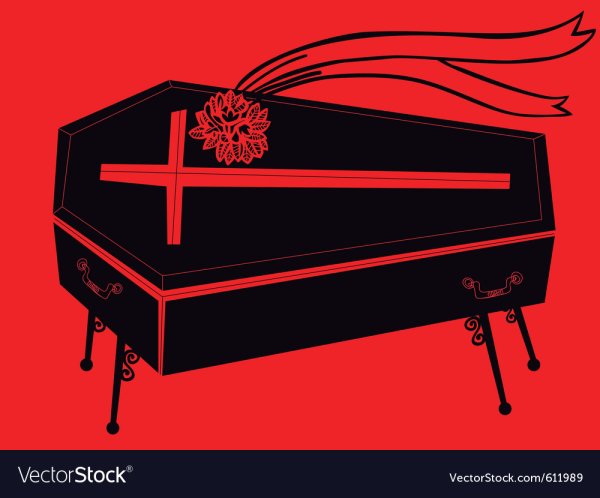 Гроб рисунок