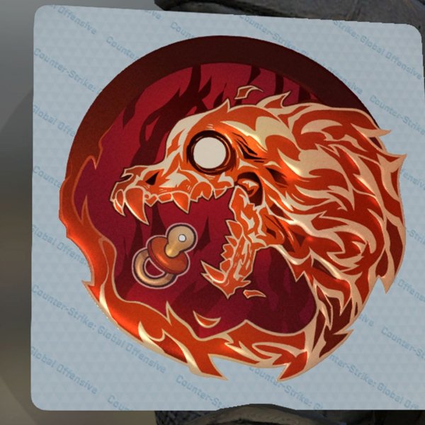 Наклейка бейби вой