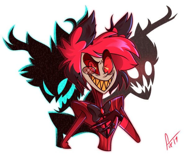 Адский босс Стикеры