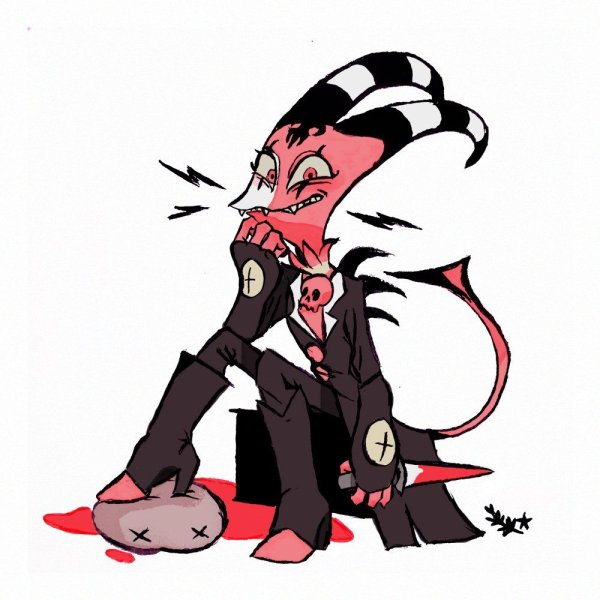 Наклейки Адский босс