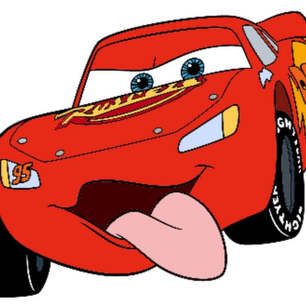 Молния Маккуин без фона