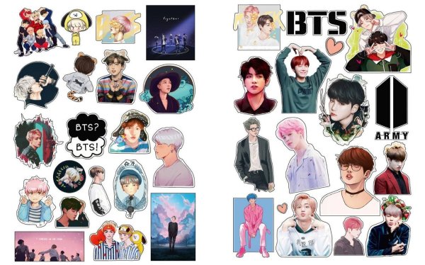 Стикерпак БТС