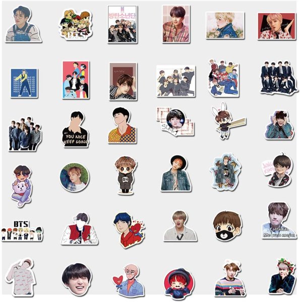 Наклейки БТС BTS