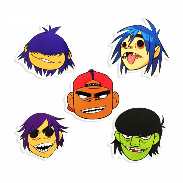 Gorillaz Стикеры