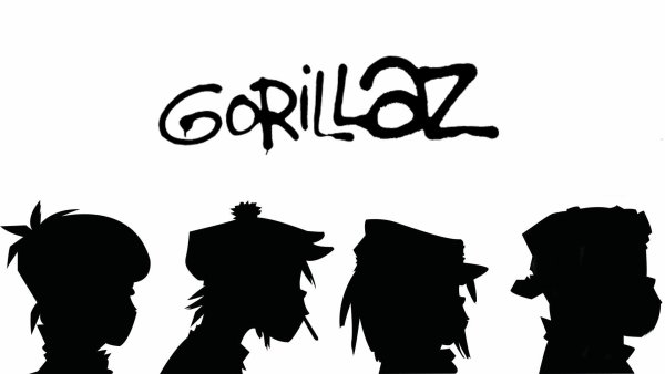 Gorillaz надпись