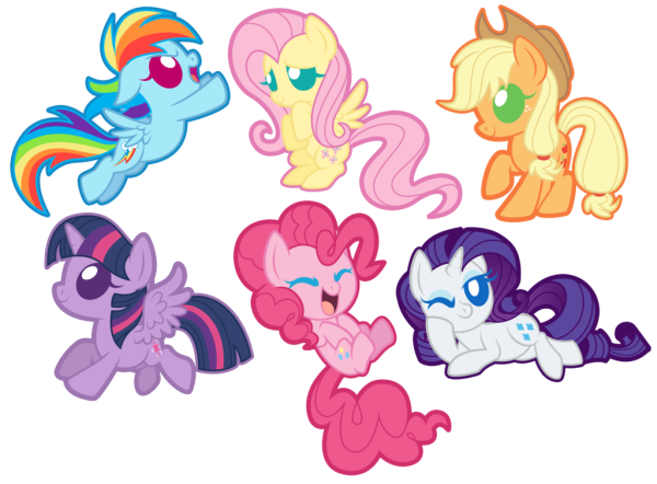 Стикеры пони