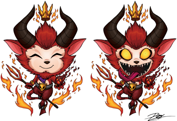 Тимо лига легенд дьяволенок